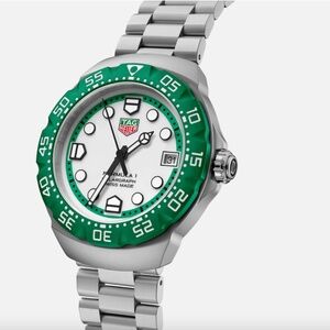 TAG HEUER FORMULA 1 SOLARGRAPH Limited Edition Green 1/3000 Ever Made! NWT!